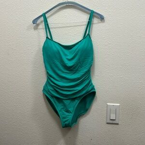 La Blanca green swimming suit